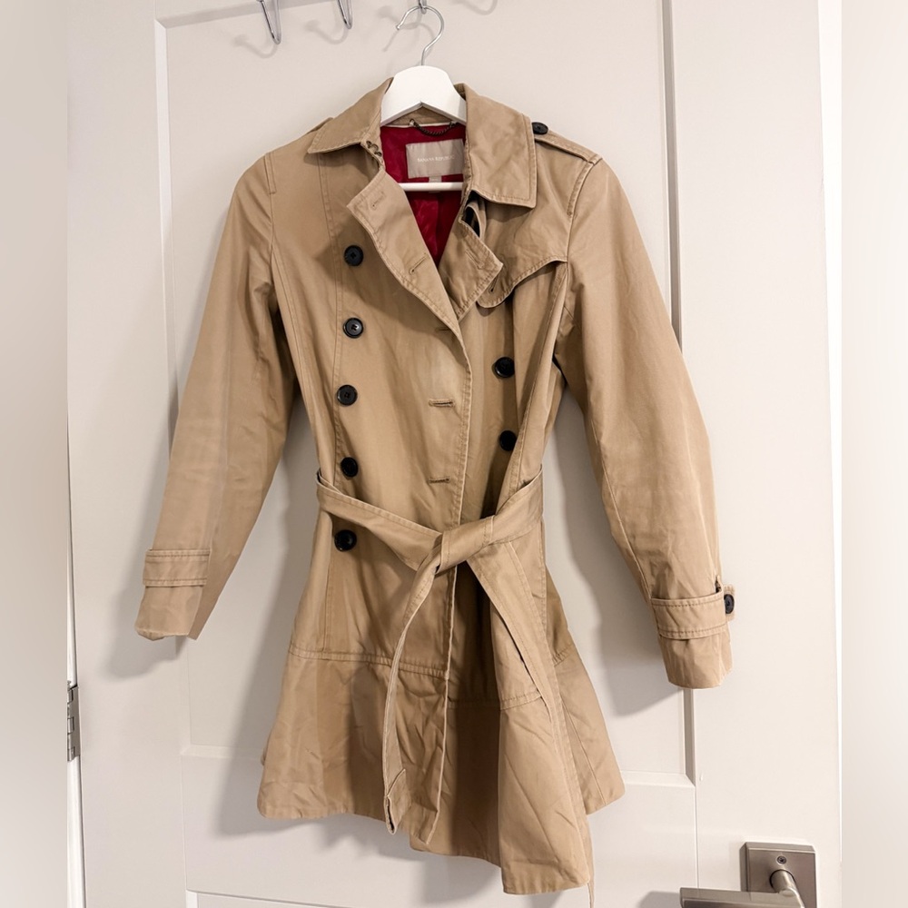 Banana republic trench coat